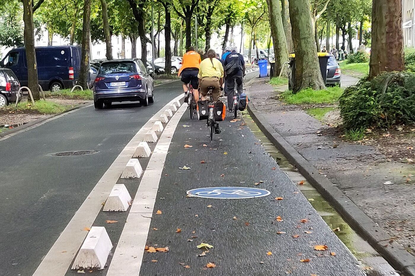 Protected-Bike-Lane: Verbesserung für Fahrradfahrende