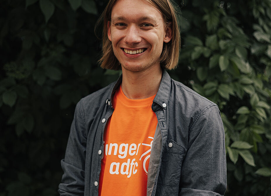 ADFC-Bundesjugendsprecher Sebastian Vogel ADFC-Bundesjugendsprecher Sebastian Vogel