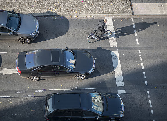 Noch immer ist in unseren Städten das Auto vorherrschend